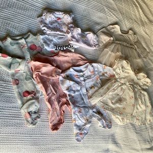 baby girl preemie lot